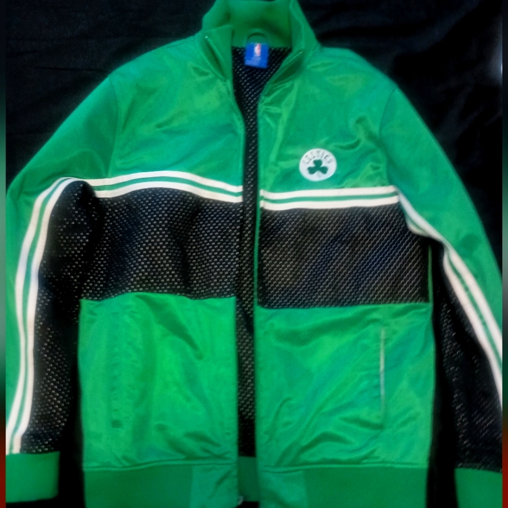 💥 Unk Boston Celtics Bomber Coat Jacket Men's 🔥